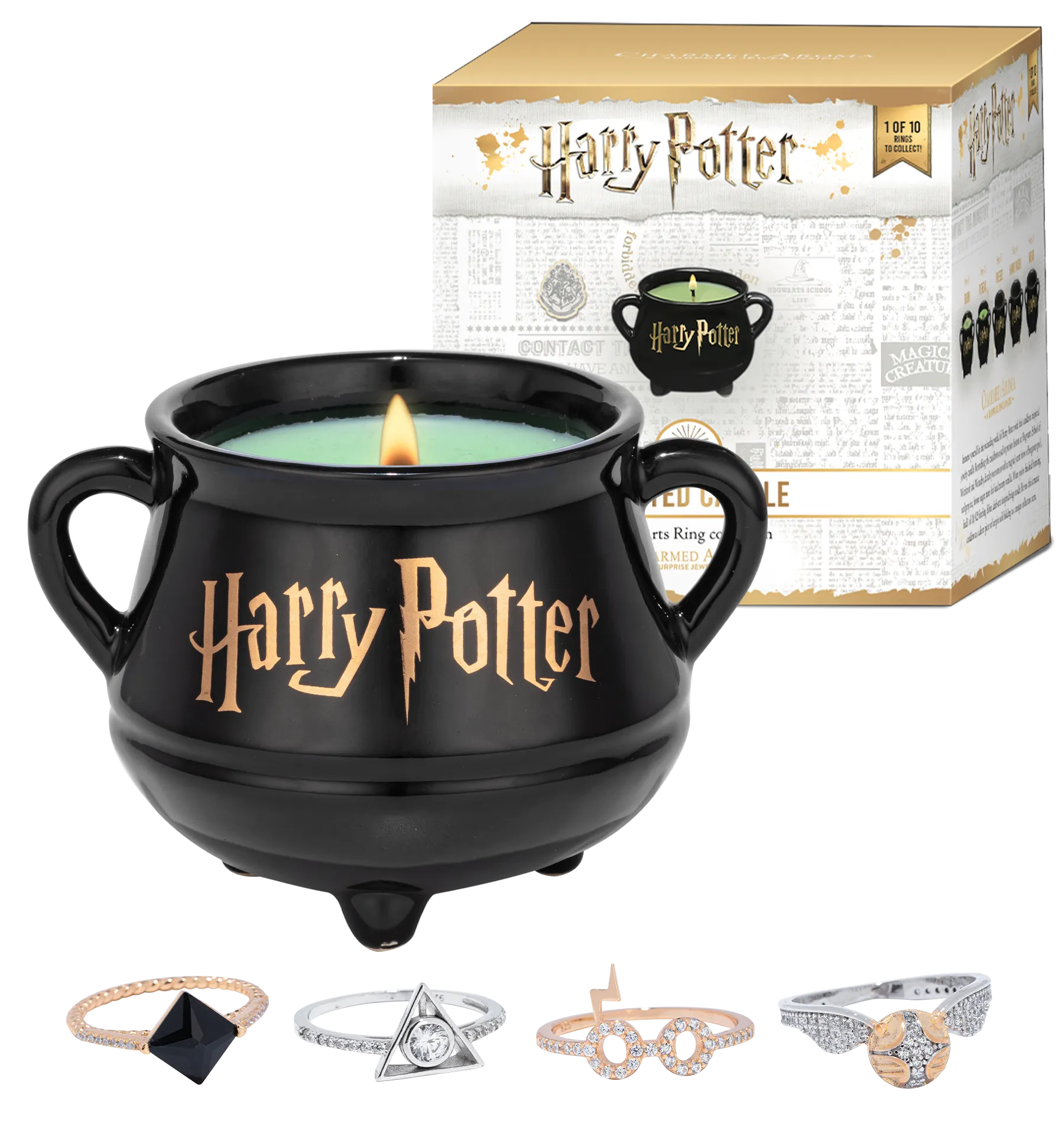 Charmed Aroma Cauldron Candle Sz 9