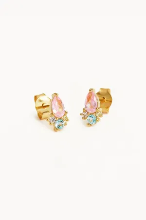Cherished Connections Stud Earrings Gold
