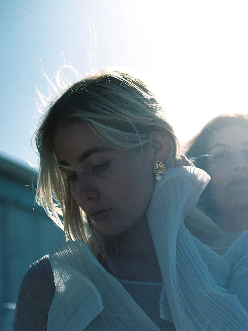 Olympia Studs | Pearl