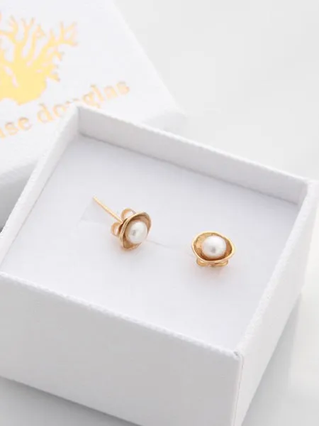 Seed Studs - 9k Gold