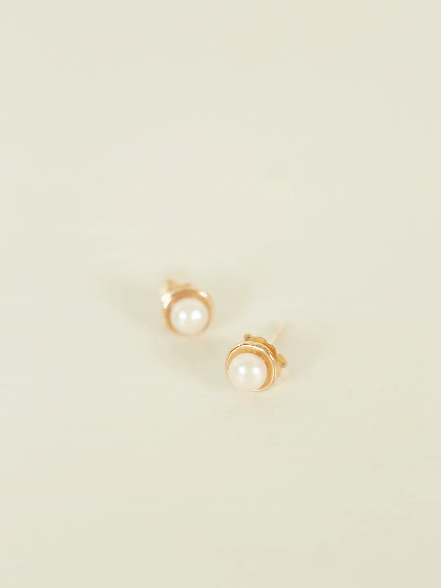 Seed Studs - 9k Gold