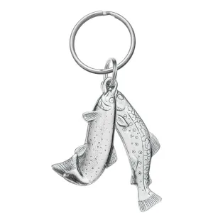 Trout Keyring